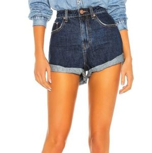 One Teaspoon High waisted Harlets denim shorts 24